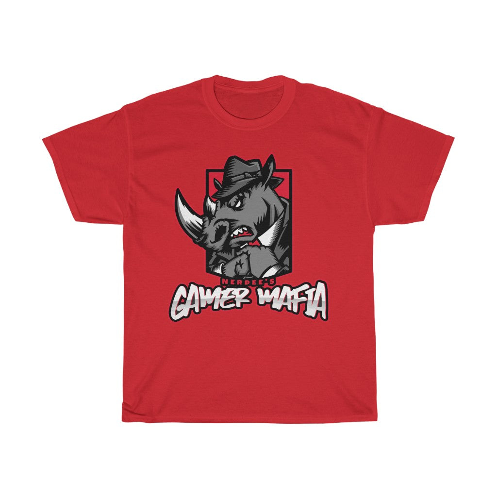 Nerdee's - Unisex Heavy Cotton Tee - "Gamer Mafia" (Design 12)