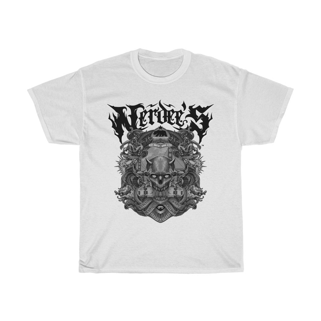 Nerdee's "Bay Area Biz" (Design 02) - Unisex Heavy Cotton Tee