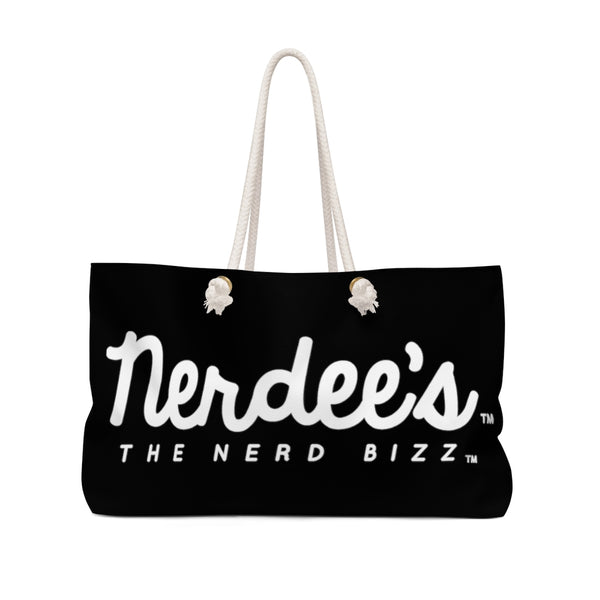 Nerdee's Official Logo  - Weekender Bag - Black