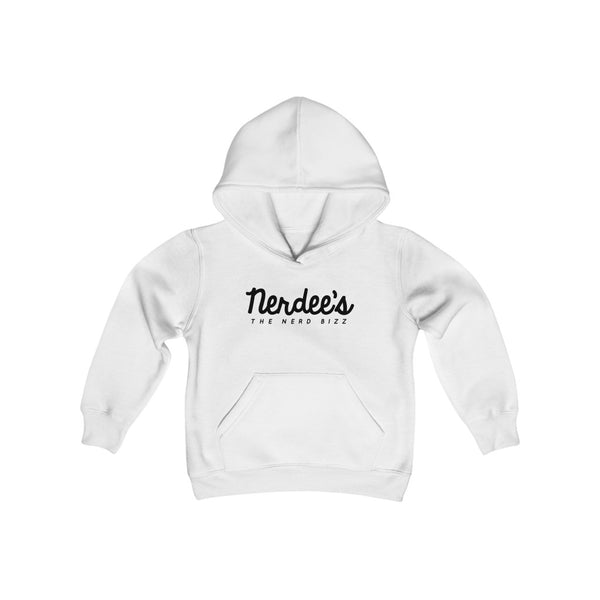 Nerdee's Official Logo Hoodie (Front & Back - Design 03) - Kids Hoodie