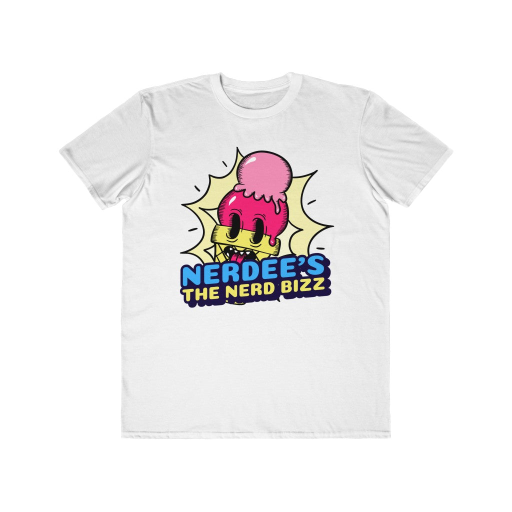 Nerdee's "I Scream" Logo - Men's Lightweight Fashion Tee