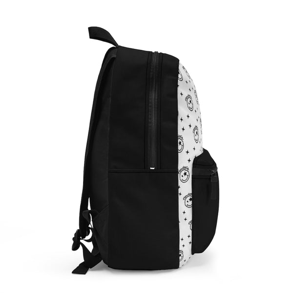 Nerdee's Logo Backpack (Design 06) - Black