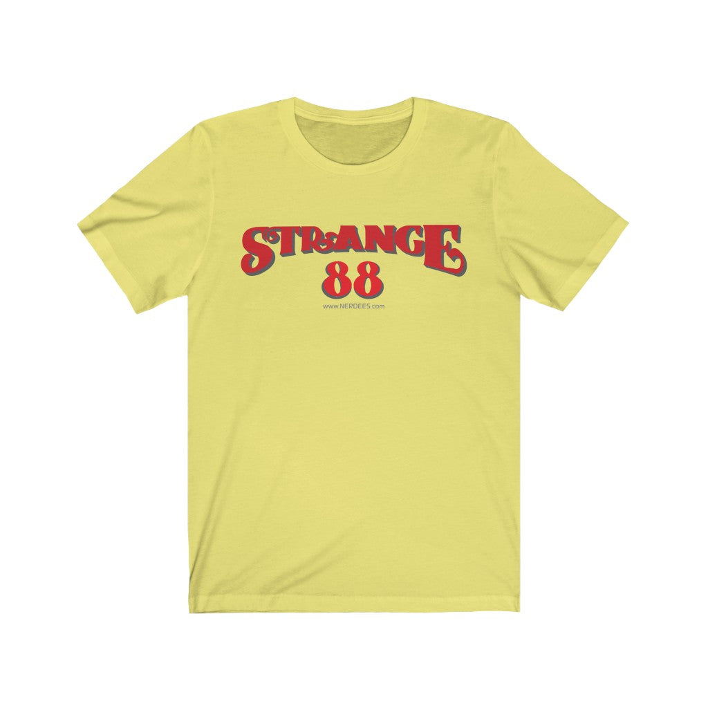 Strange 88 Retro Logo Tee "Tapped" - Unisex Jersey Short Sleeve Tee