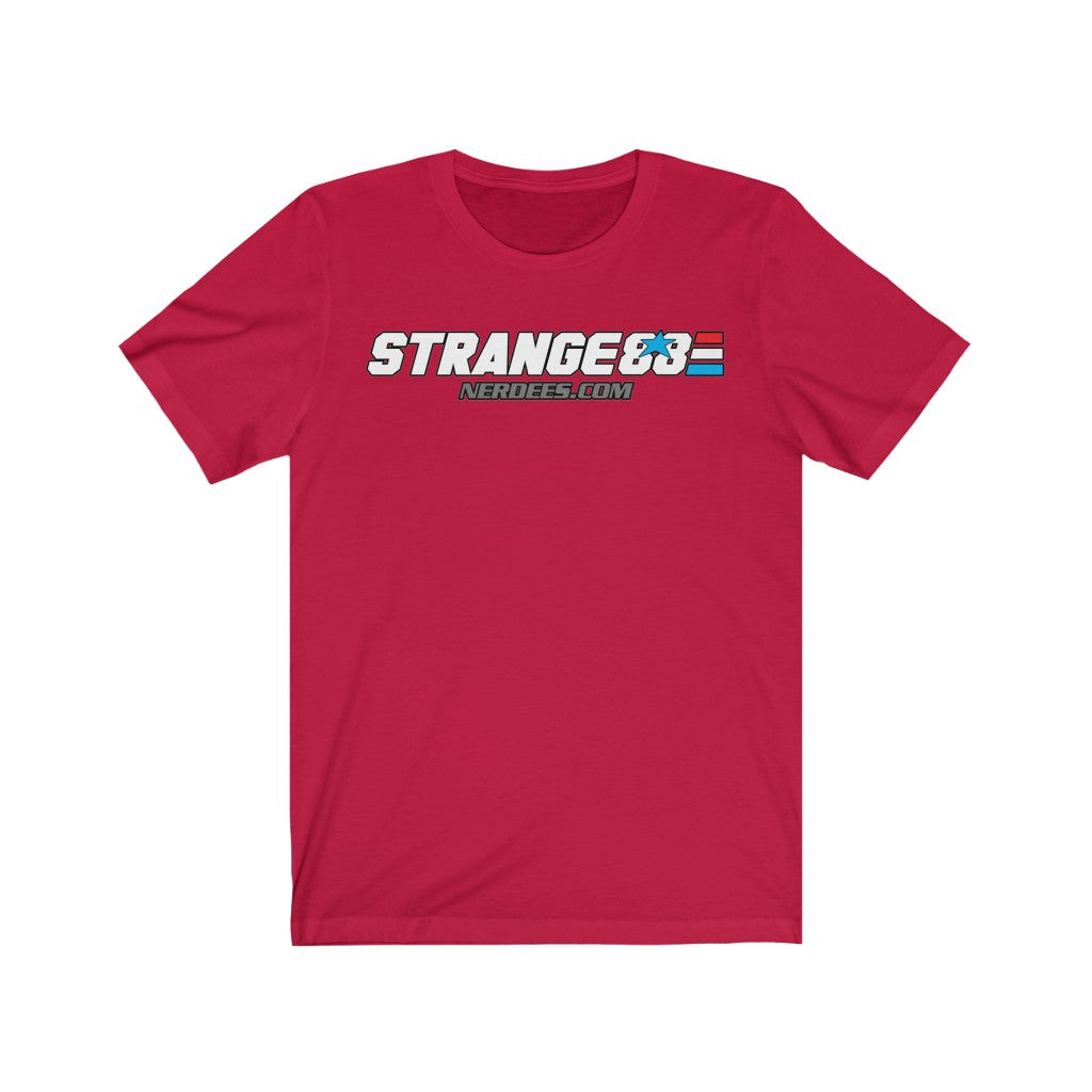 Strange 88 Retro Logo Tee "Yo Joe" - Unisex Jersey Short Sleeve Tee