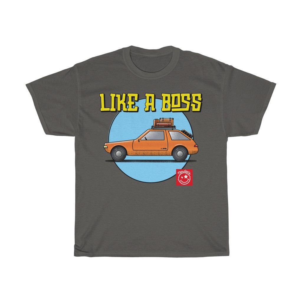 Nerdee's "Moving-Out Like-a-Boss" (Car Design 01) - Unisex Heavy Cotton Tee