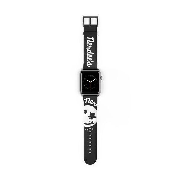 Nerdee's Official Logo Watch Band - (Design 02) Black