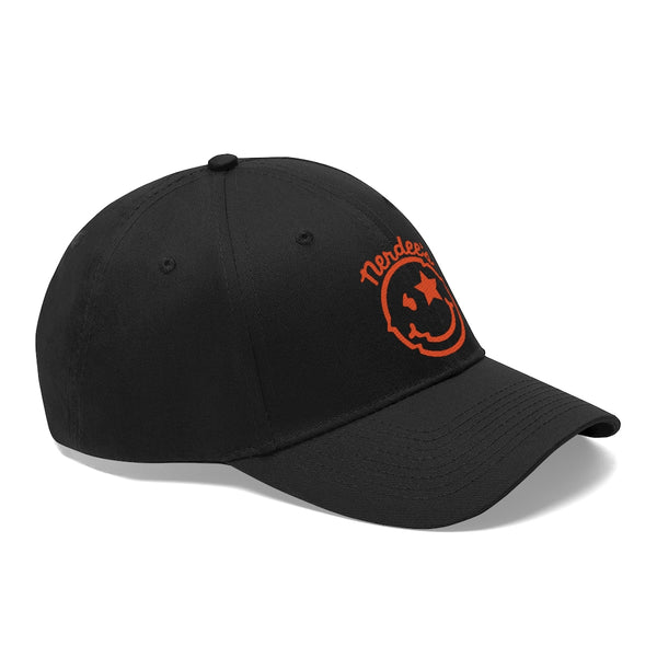 Nerdee's Official logo (ORG) - Unisex Twill Hat