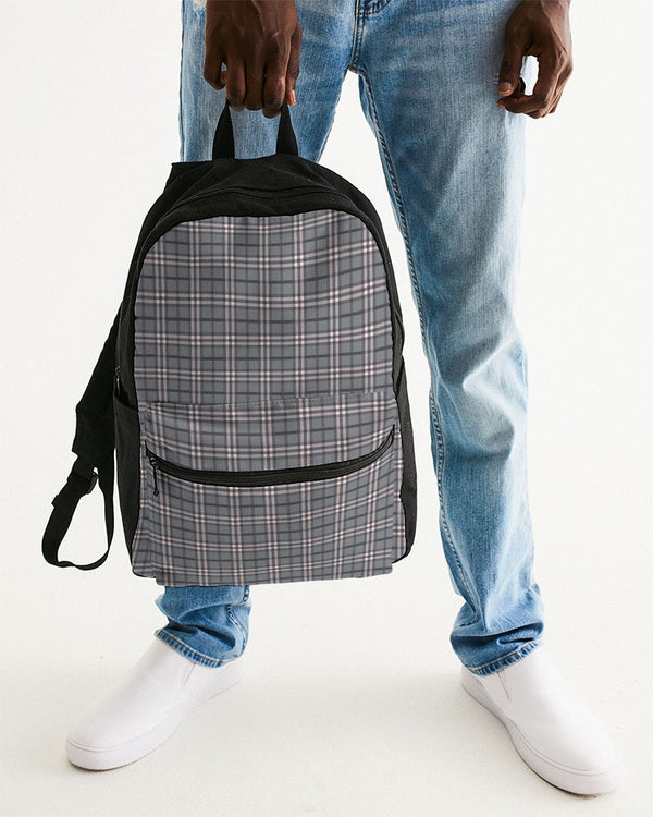 Classical Plaid - Small Canvas Backpack