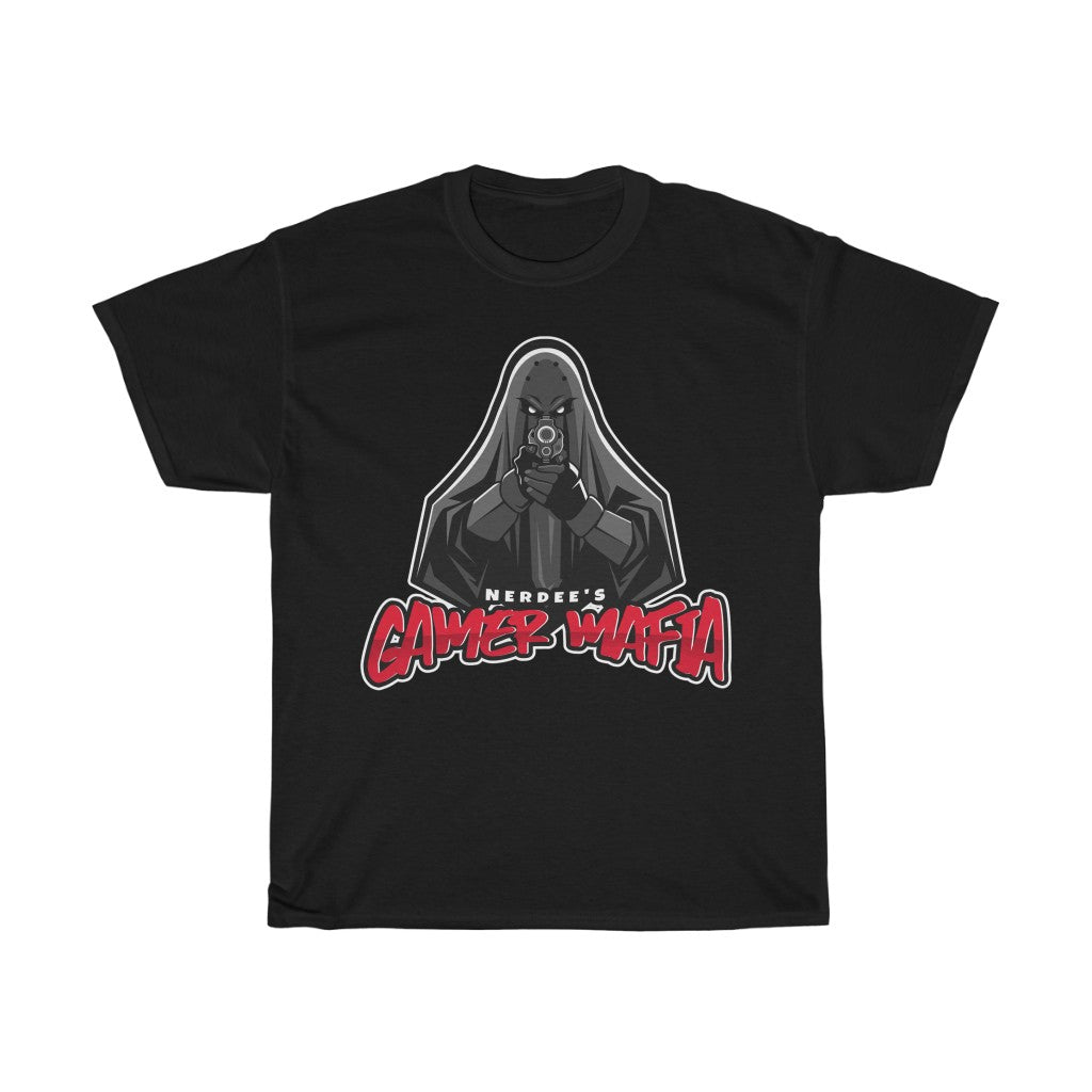 Nerdee's - Unisex Heavy Cotton Tee - "Gamer Mafia" (Design 10)