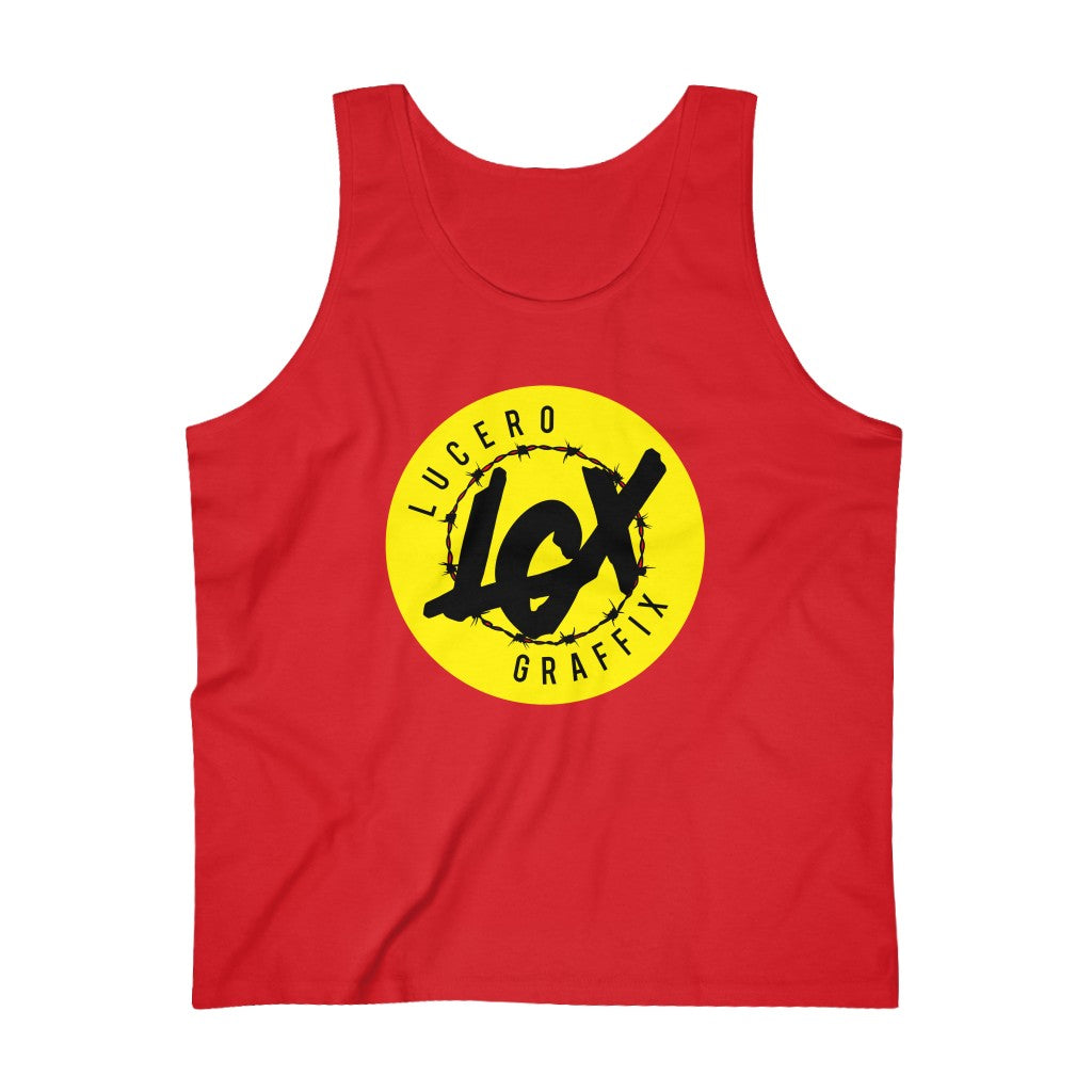 LGX Logo (Yellow) - Men's Ultra Cotton Tank Top