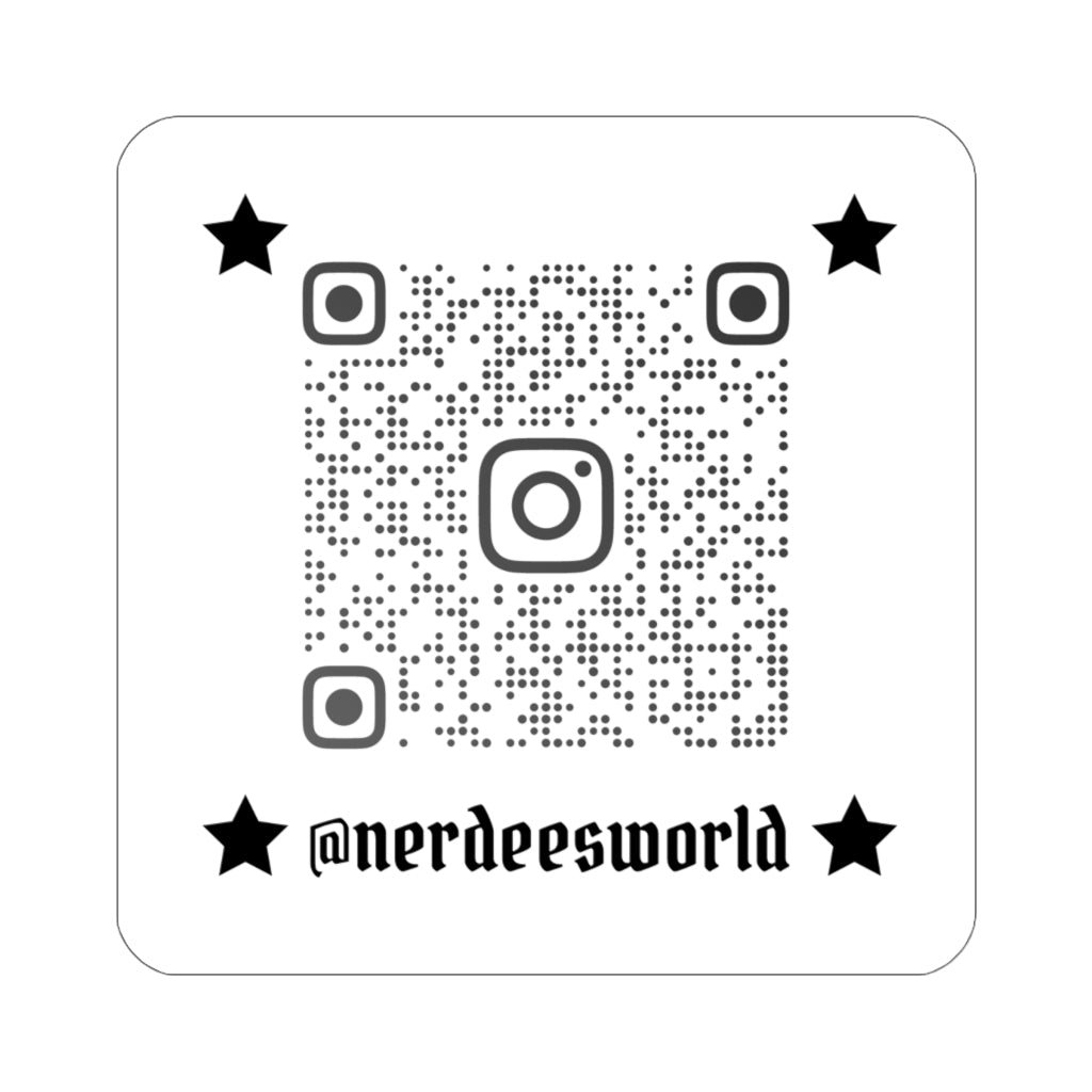 @nerdeesworld Instagram sticker 1 - Kiss-Cut Stickers