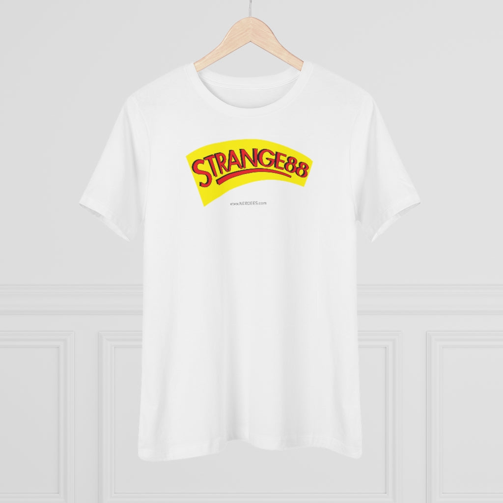 Strange 88 Retro Logo "Framed" - Women's Premium Tee