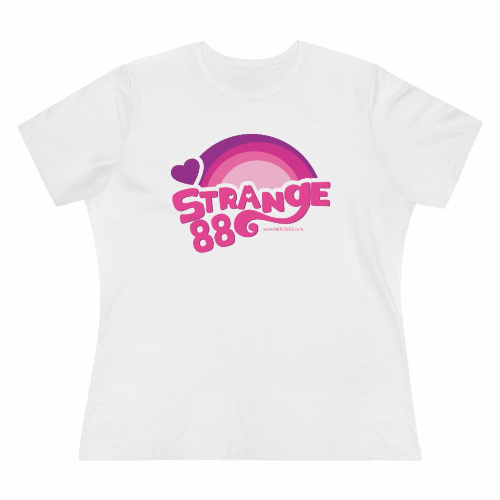 Strange 88 Retro Logo "Pony Love" - Women's Premium Tee