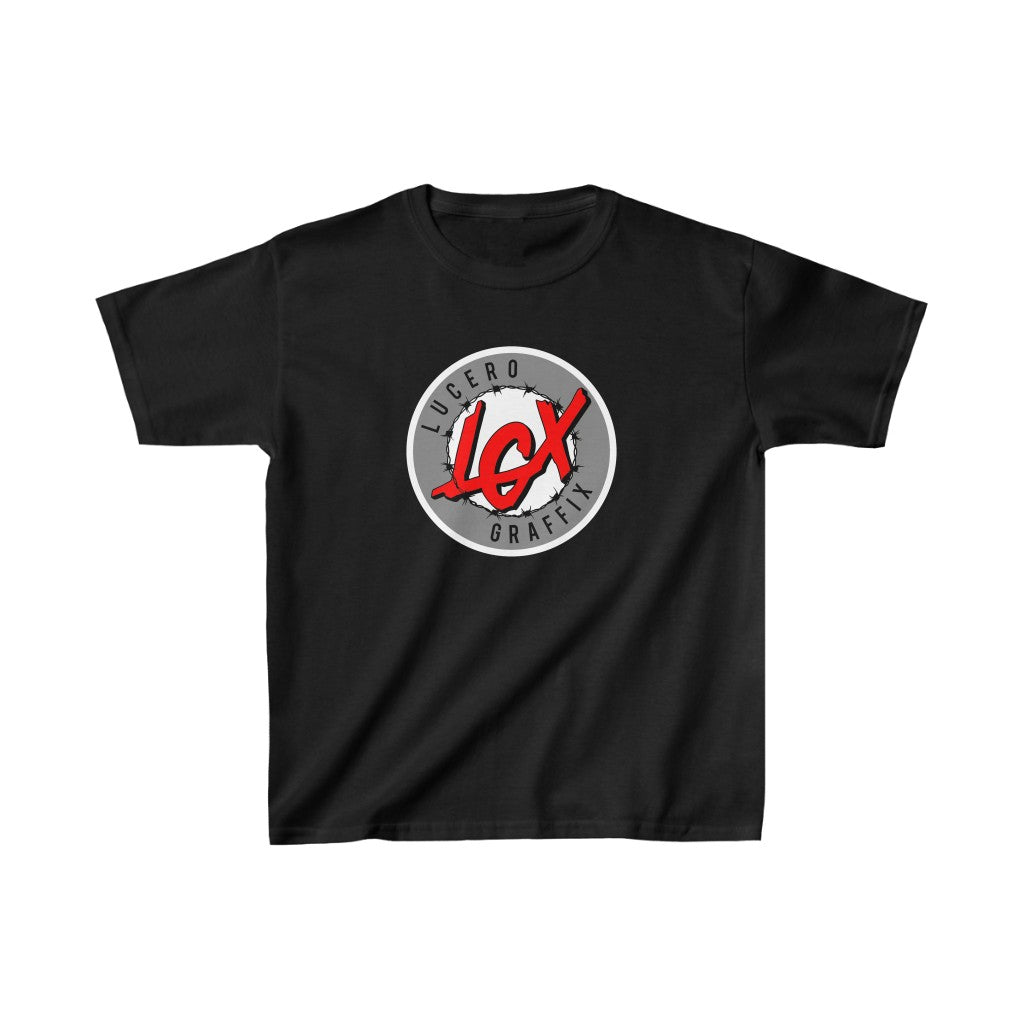 LGX GRY/RD Logo - Kids Heavy Cotton™ Tee