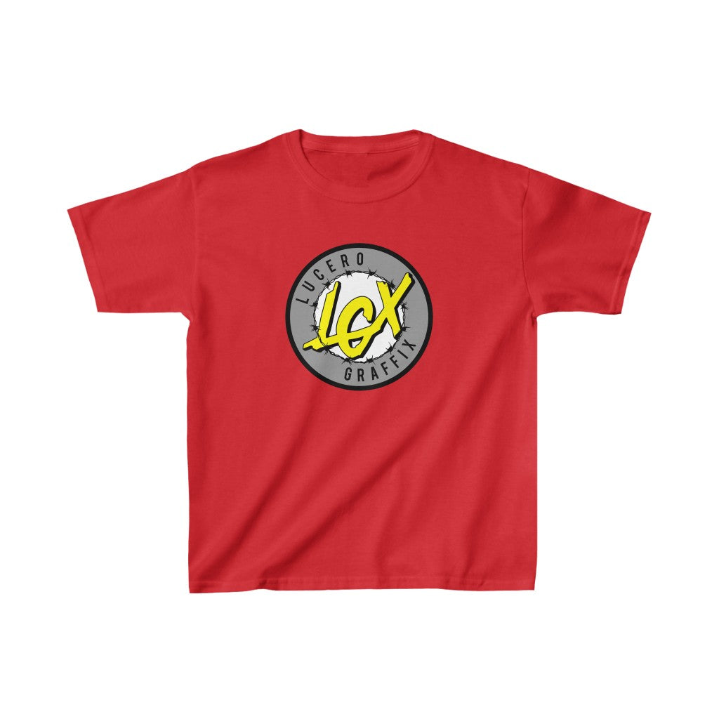 LGX GRY/YEL Logo - Kids Heavy Cotton™ Tee