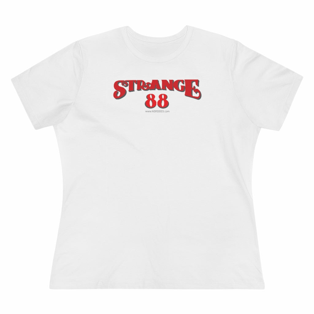 Strange 88 Retro Logo "Tapped" - Women's Premium Tee