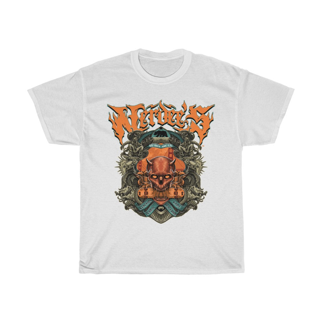 Nerdee's "Bay Area Biz" (Design 01) - Unisex Heavy Cotton Tee