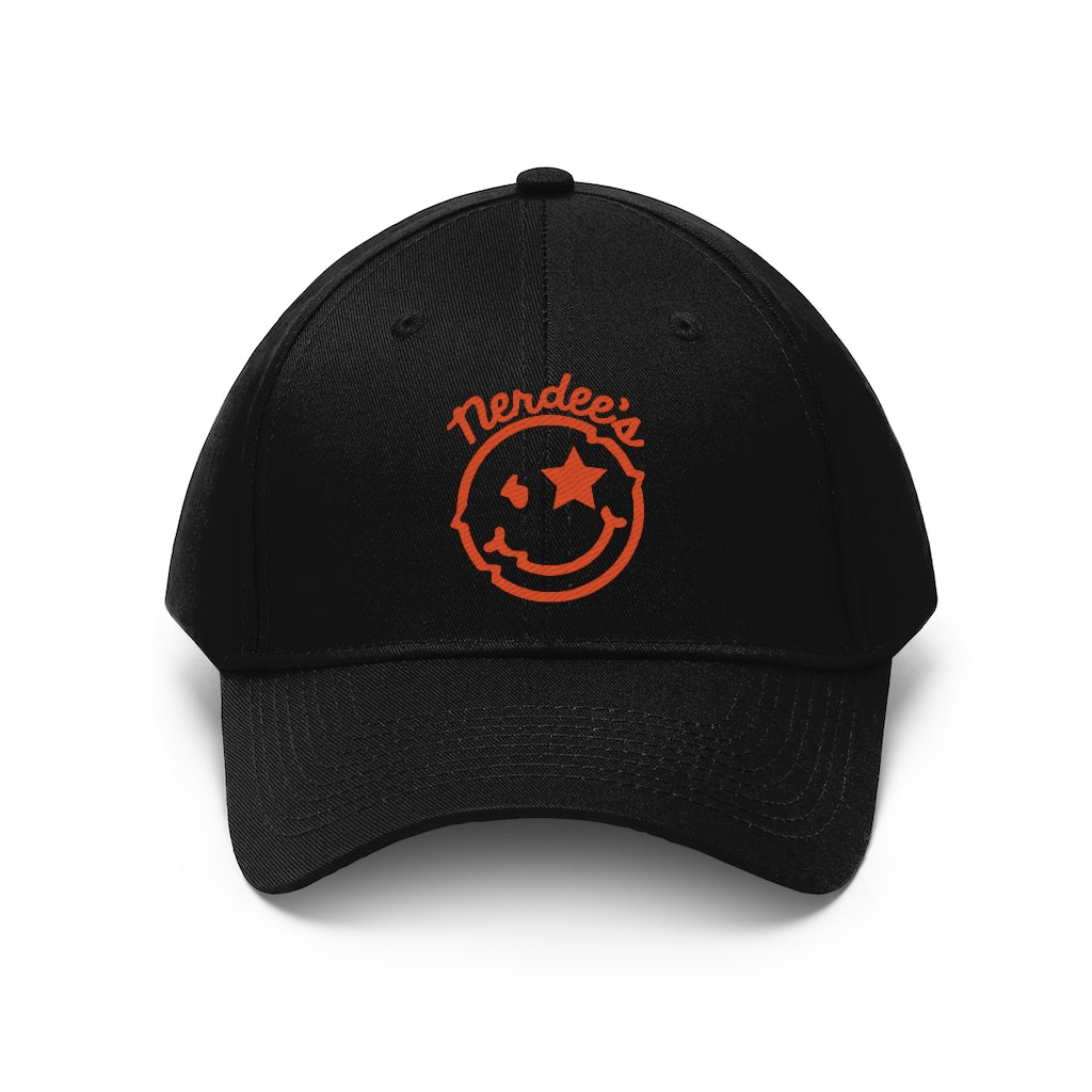 Nerdee's Official logo (ORG) - Unisex Twill Hat