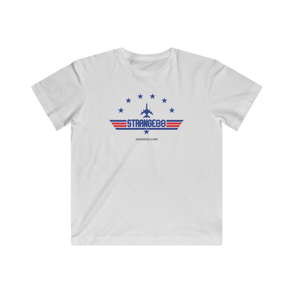 Strange 88 Retro Logo "Maverick" -  Kids Fine Jersey Tee