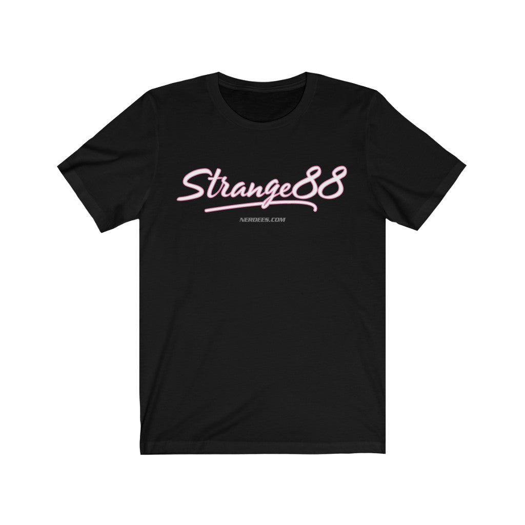Strange 88 Retro Logo Tee "Risky" - Unisex Jersey Short Sleeve Tee