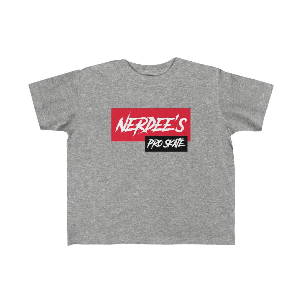 Nerdee's Pro Skate - Toddler Kid's Fine Jersey Tee