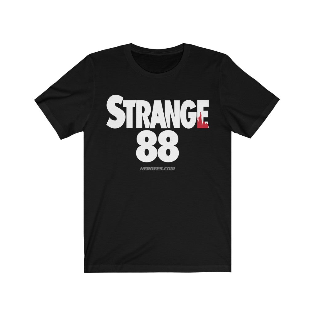 Strange 88 Retro Logo Tee "Chucky" - Unisex Jersey Short Sleeve Tee