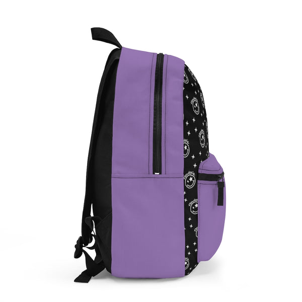 Nerdee's Logo Backpack (Design 04) - Violet