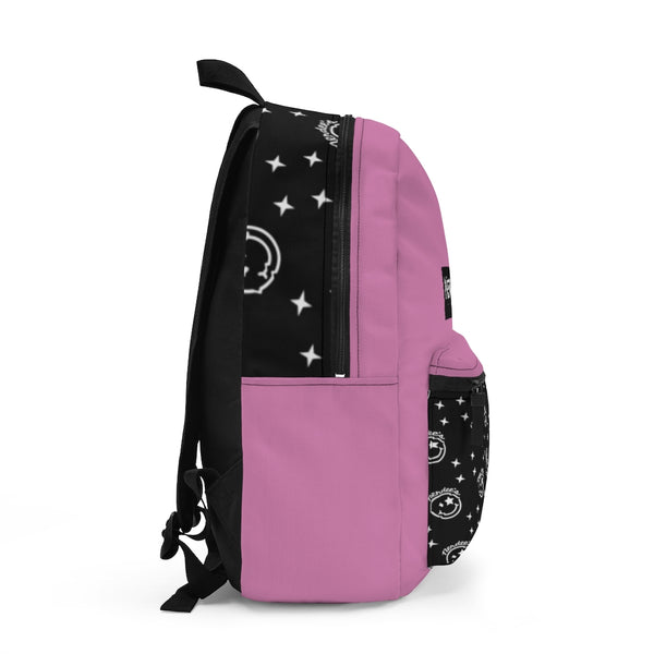 Nerdee's Logo Backpack (Design 05) - Pink