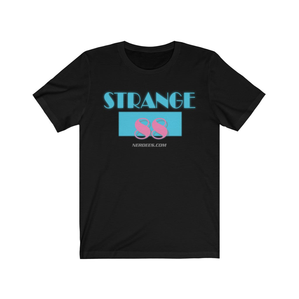 Strange 88 Retro Logo Tee "Vice" - Unisex Jersey Short Sleeve Tee