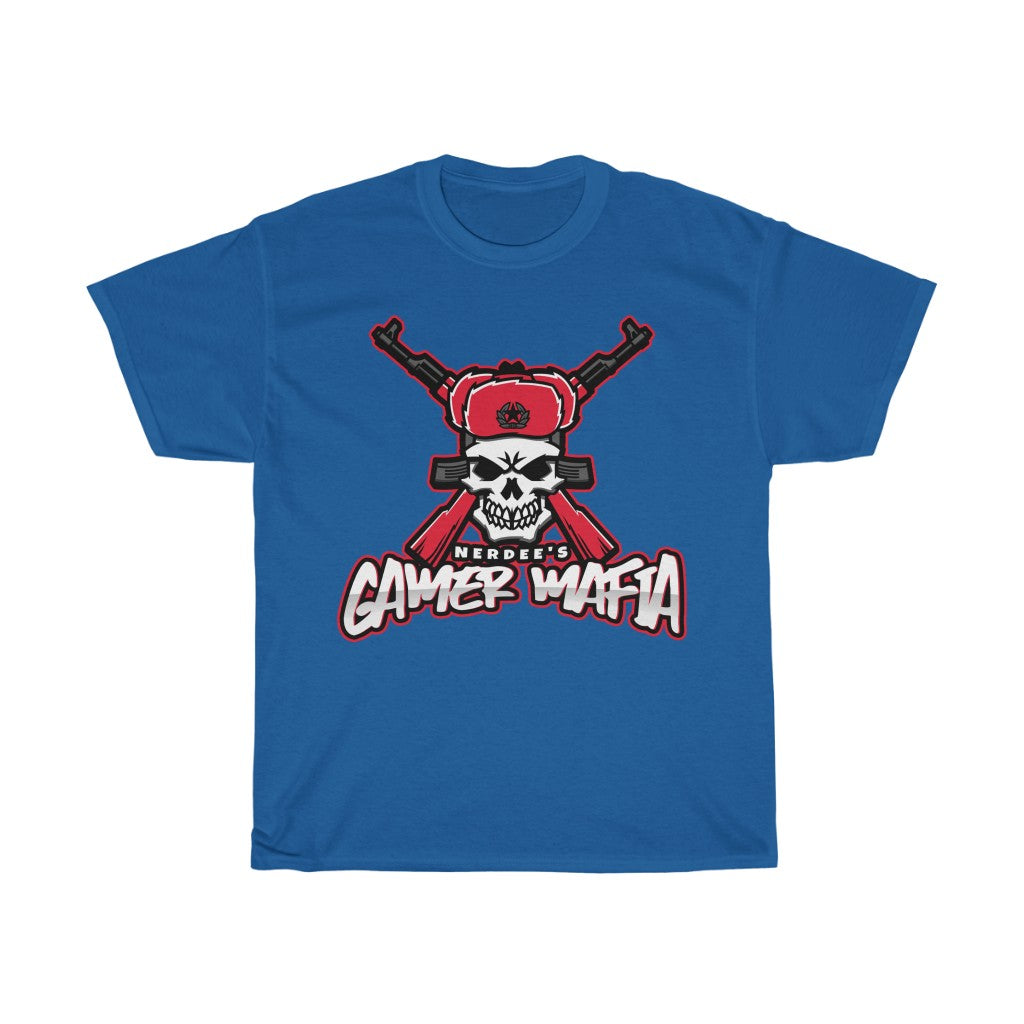 Nerdee's - Unisex Heavy Cotton Tee - "Gamer Mafia" (Design 05)