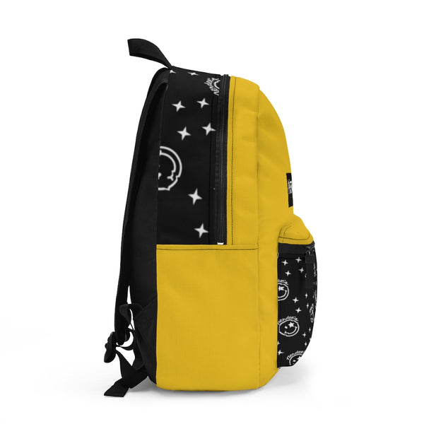 Nerdee's Logo Backpack (Design 05) - Yellow