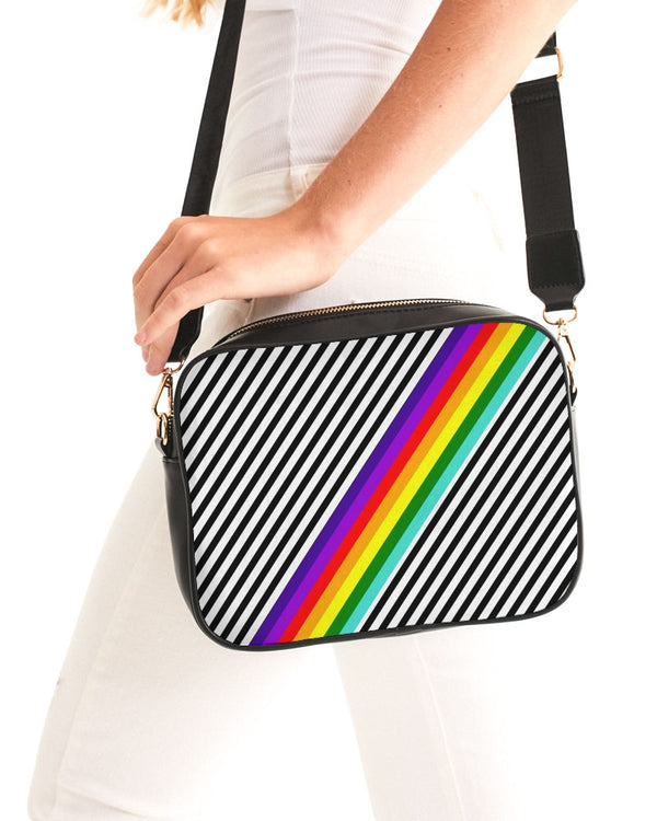 Rainbow Stripe - Crossbody Bag