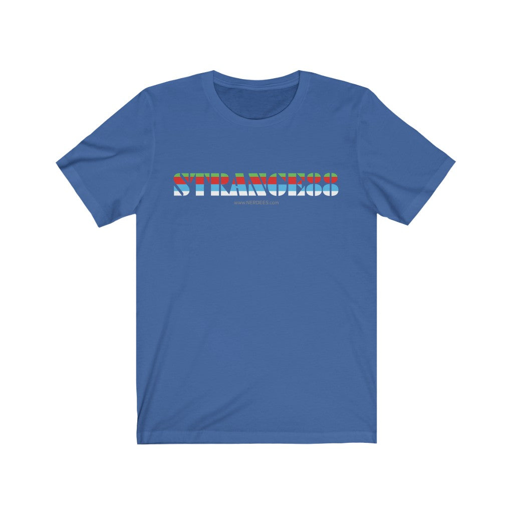 Strange 88 Retro Logo Tee "Russian Bricks" - Unisex Jersey Short Sleeve Tee