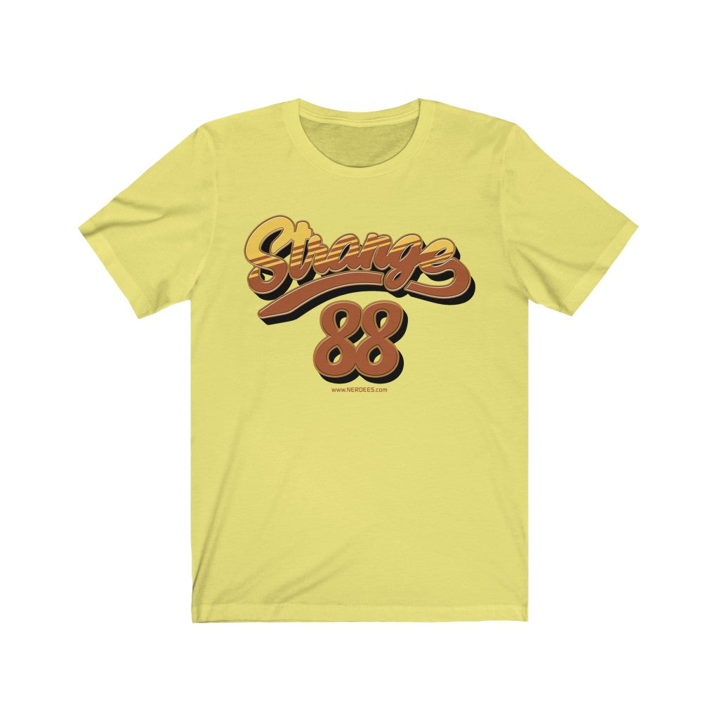 Strange 88 Retro Logo Tee "Cold Ones" - Unisex Jersey Short Sleeve Tee