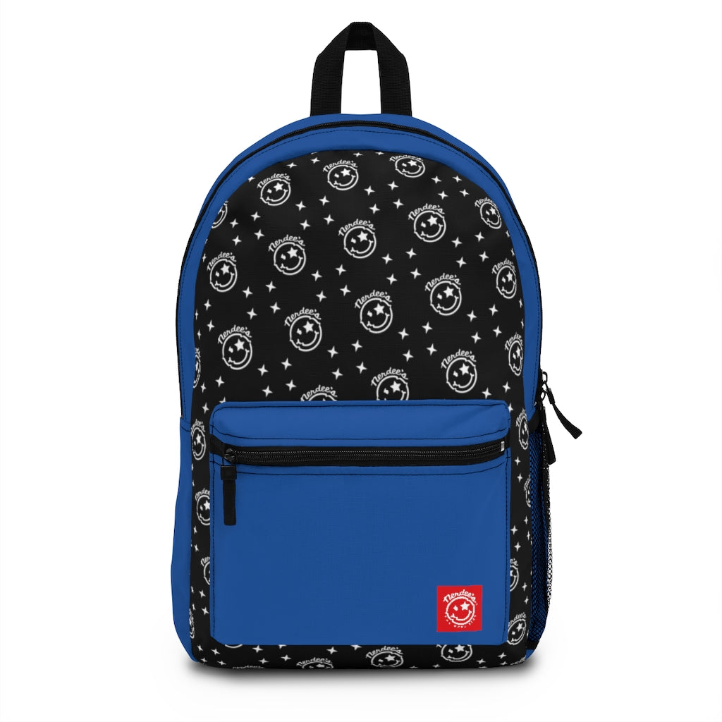 Nerdee's Logo Backpack (Design 04) - Blue