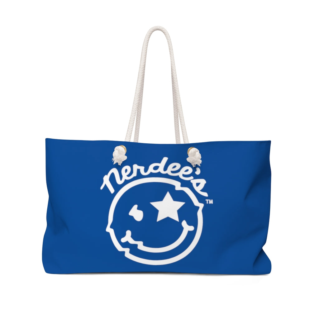 Nerdee's Official Logo  - Weekender Bag - Blue