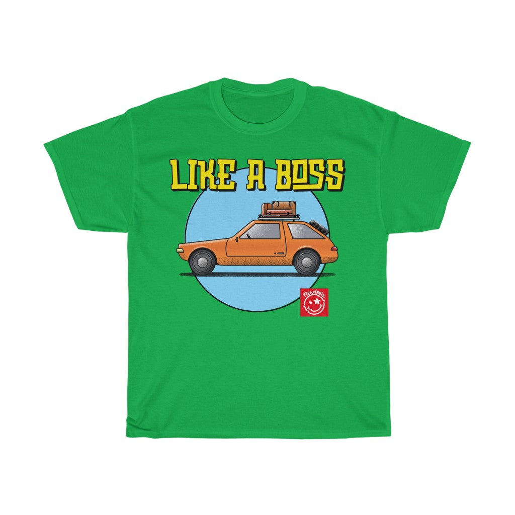Nerdee's "Moving-Out Like-a-Boss" (Car Design 01) - Unisex Heavy Cotton Tee