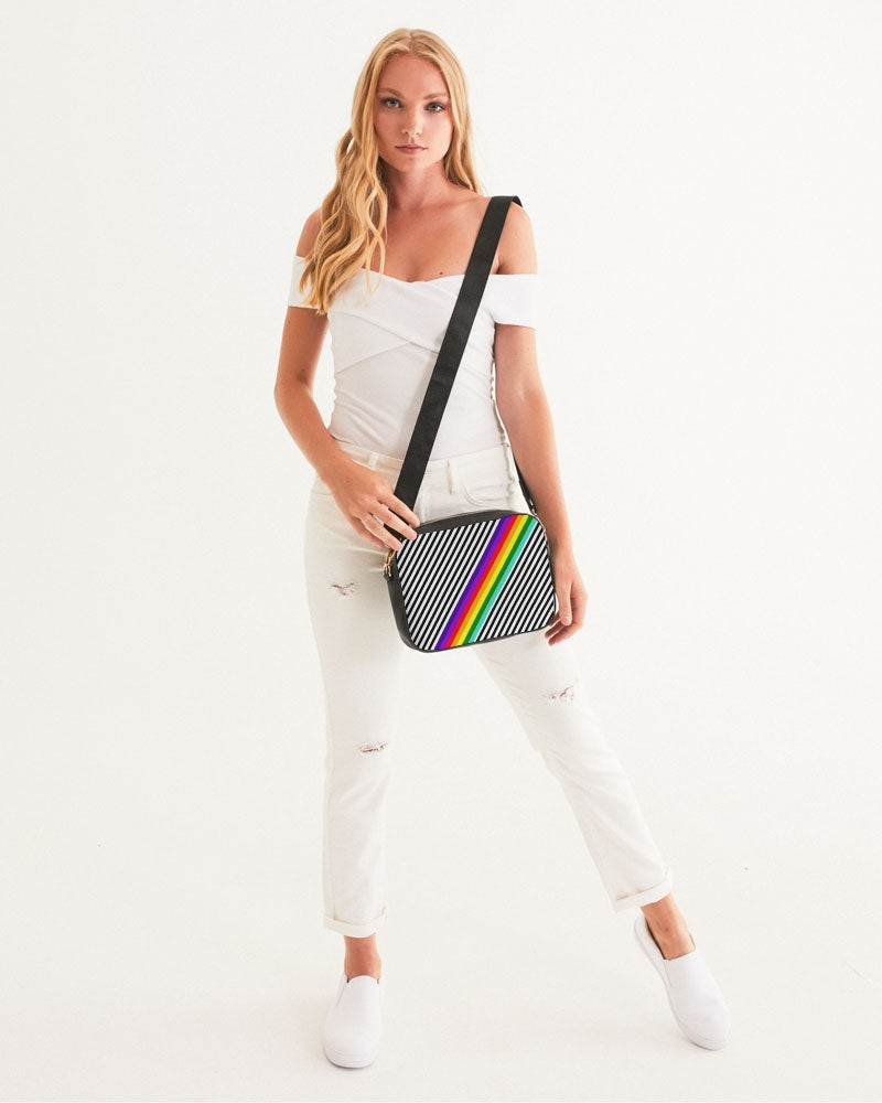 Rainbow Stripe - Crossbody Bag