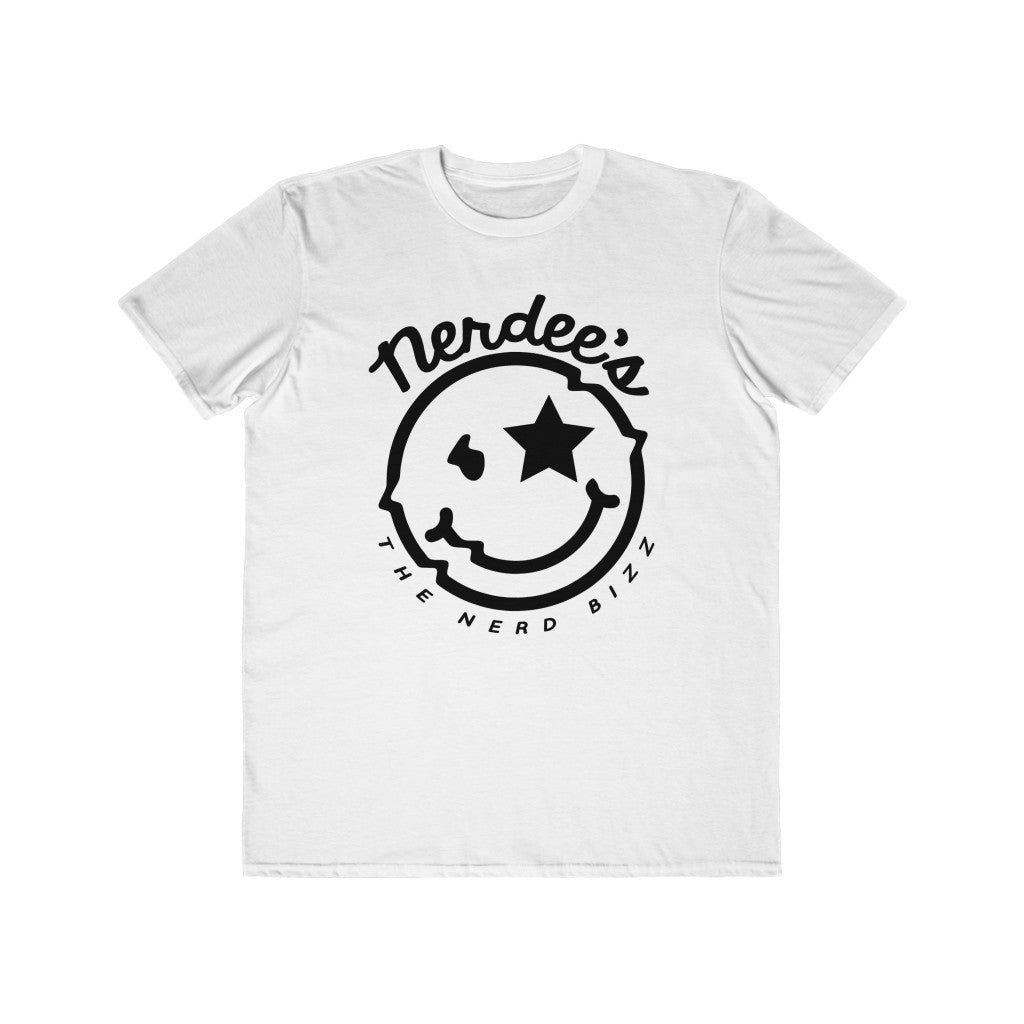 Nerdee's - The Nerd Bizz - "Mr. Smiley" Official Logo - Men's Lightweight Fashion Tee