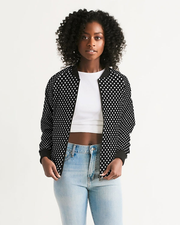 Polka Dots - Women's Bomber Jacket