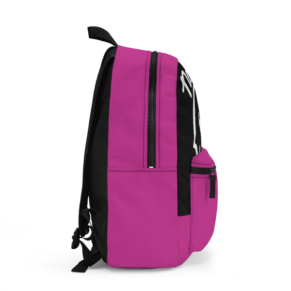 Nerdee's Logo Backpack (Design 03) - Hot Pink