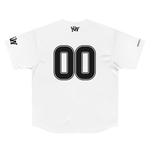 Nerdee's World eSports - Baseball Style Jersey (White)