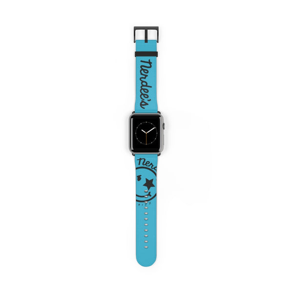 Nerdee's Official Logo Watch Band - (Design 01) Aqua
