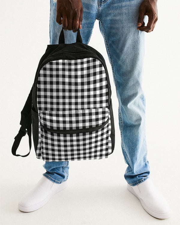 Checkerboard - Small Canvas Backpack