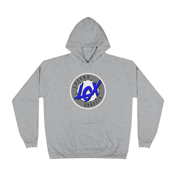 LGX Logo ( WHT/GRY/BLU) - Unisex Hoodie