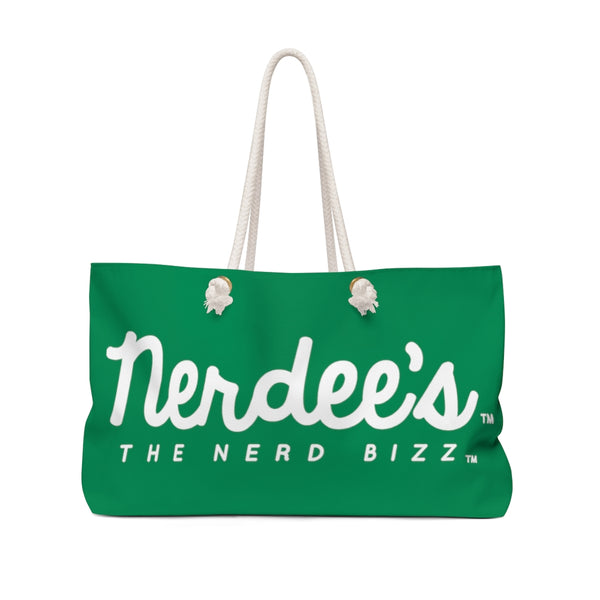 Nerdee's Official Logo  - Weekender Bag - Green