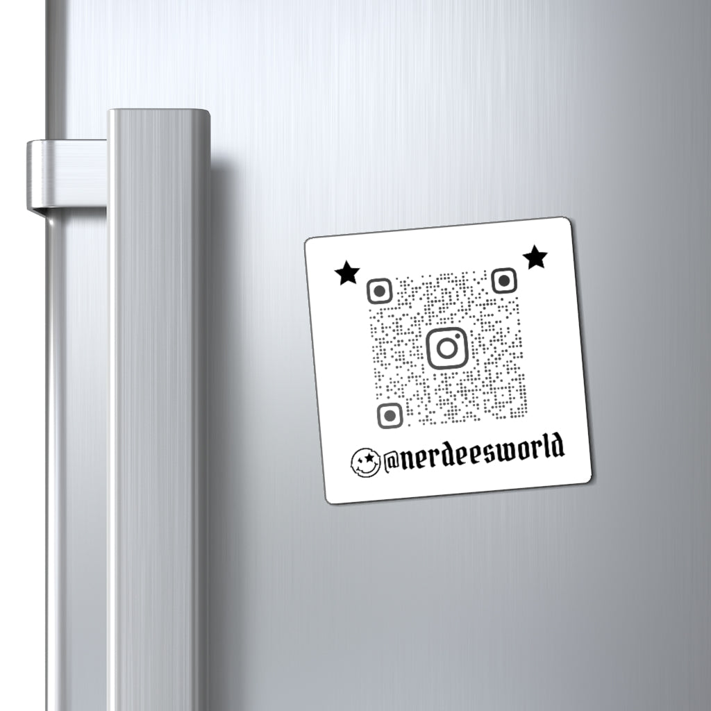 @nerdeesworld Instagram Magnet (design 04)