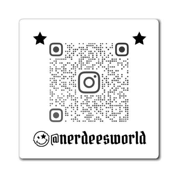 @nerdeesworld Instagram Magnet (design 04)