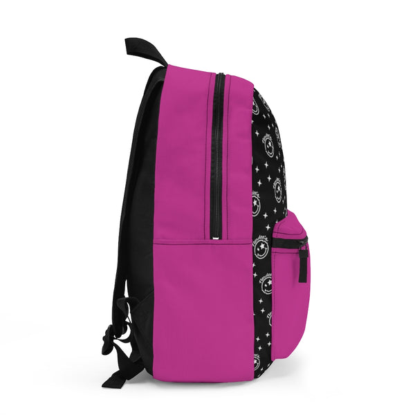 Nerdee's Logo Backpack (Design 04) - Hot Pink