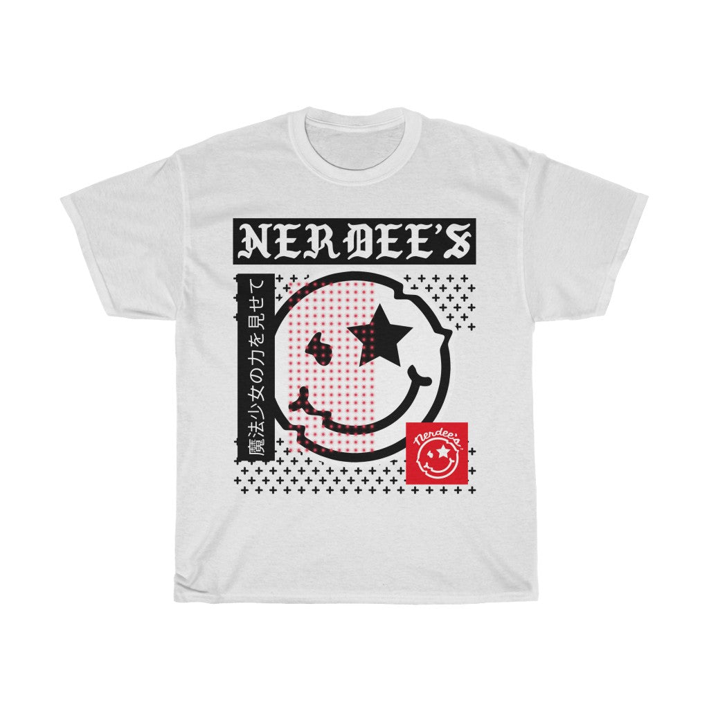 Nerdee's "Tokyo Street" (Design 01) - Unisex Heavy Cotton Tee